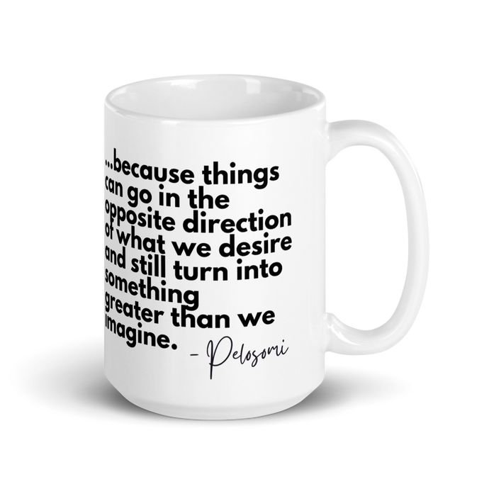 Thankful Series: Greater Than We Imagine. 15 oz Mug, Gift/Home